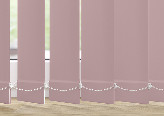 Trinity (Blackout), Soft Pink - Vertical Blind - Image 4